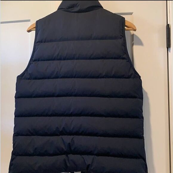 J CREW Navy Puffer Vest - Picture 6 of 9